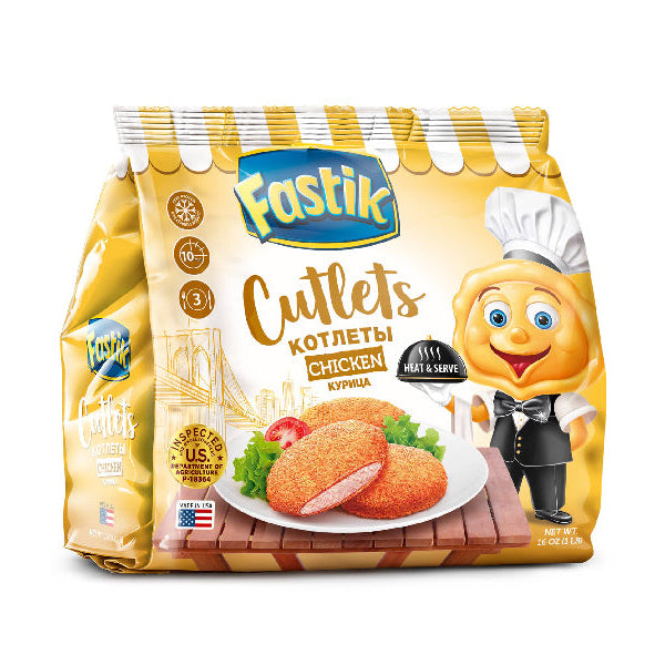 Куриные котлеты – 15,98 унций (453 г)